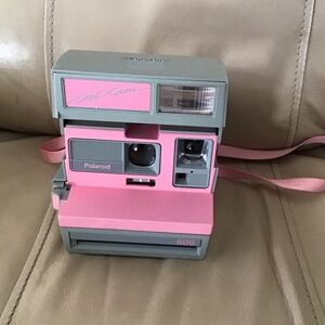 Polaroid Cool Cam 600 - Pink and Gray Vintage